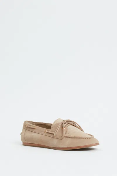 Simkhai Women's Danner Suede Boat Shoe In Desert
