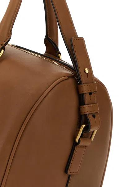 Saint Laurent Borsa A Mano In Pelle Caramello  Donna