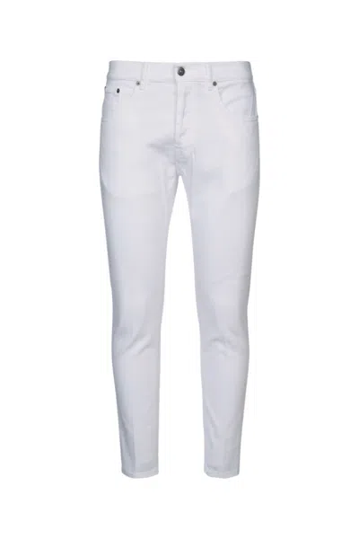 Dondup Carrot Leg Jeans In Durable Cotton Drill