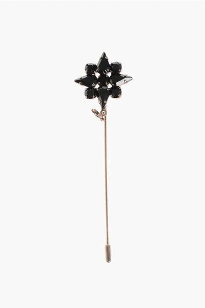 Dsquared2 Embellished Jewels Brooch