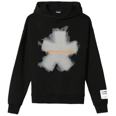 Comme Des Fuckdown Black Cotton Sweater In Black