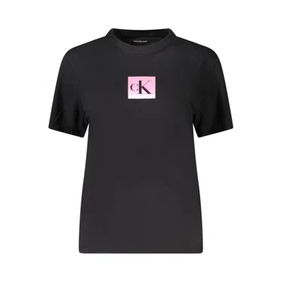 Calvin Klein Black Cotton Tops & T-shirt