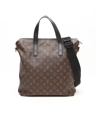Pre-owned Louis Vuitton Monogram Macassar Kitan Bag In Brown