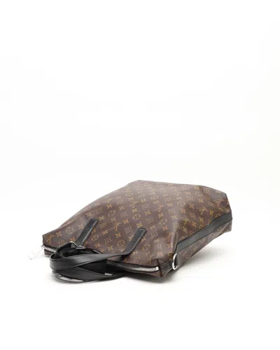 Pre-owned Louis Vuitton Monogram Macassar Kitan Bag In Brown