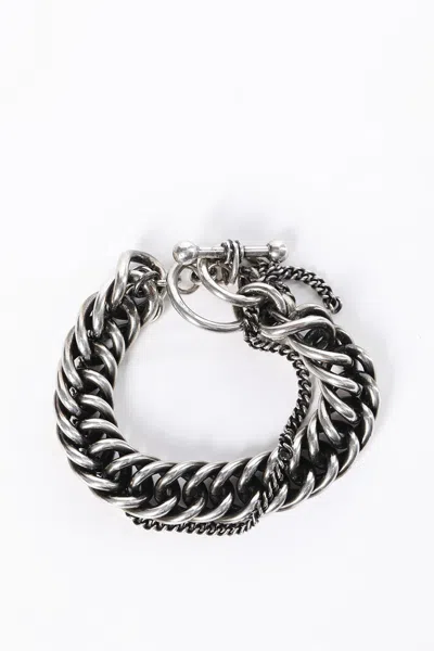 Ann Demeulemeester Hinna Double Chains Bracelet