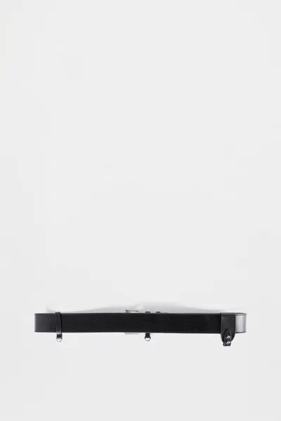 Ann Demeulemeester Willow Belt In Black