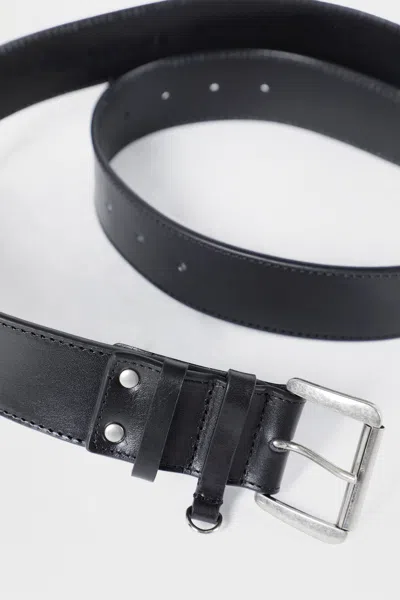 Ann Demeulemeester Willow Belt In Black
