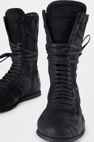 Ann Demeulemeester Palne High-top Boxing Sneakers