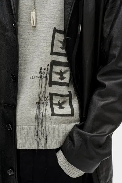 Ann Demeulemeester Adriel Printed Sweater