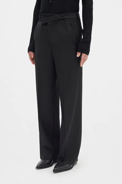 Ann Demeulemeester Cyrus Trousers In Black