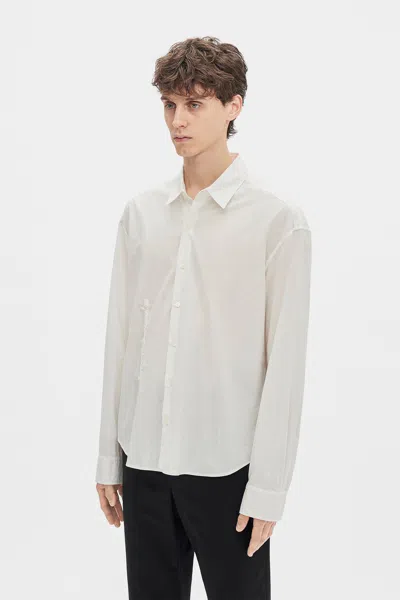 Ann Demeulemeester Isak Twisted Script Print Shirt