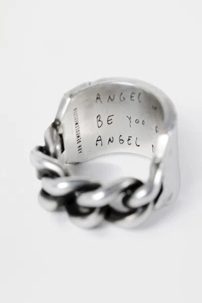 Ann Demeulemeester Ire Quote Chain Bracelet