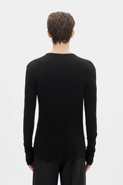 Ann Demeulemeester Leonard High Comfort Tailored Coat In Black