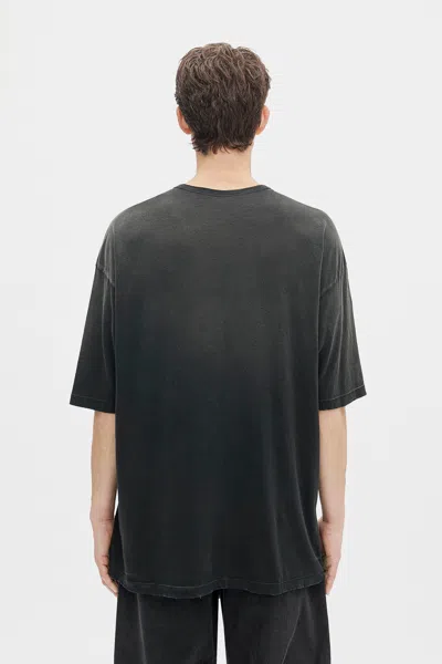 Ann Demeulemeester Dieter High Comfort T-shirt With Patches In Black