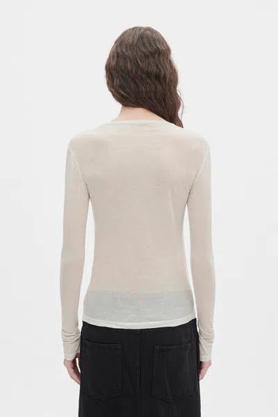 Ann Demeulemeester Fiene ''bikers Kiss'' Long Sleeve T-shirt
