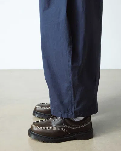 Dr. Martens Lace-up "lowell Moc Toe" In Green