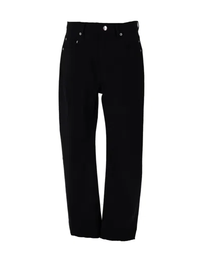Rick Owens Jeans With Belt Loops In Black