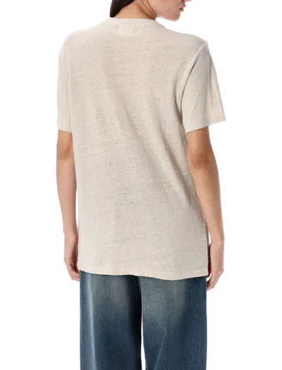 Isabel Marant Étoile Isabel Marant Etoile Zewel T-shirt In Neutral