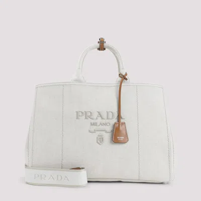 Prada Structured Shopper Bag With Versatile Detachable Strap