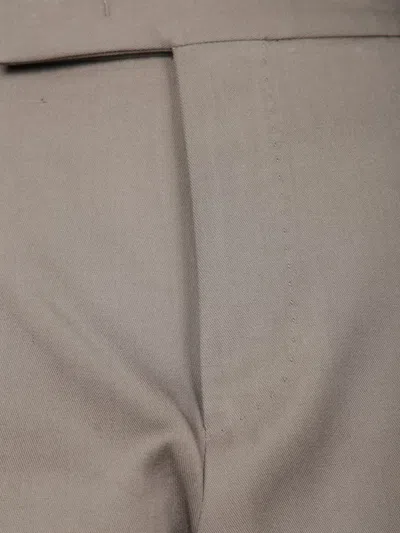 Pt Torino Tailored Beige Trousers With Practical Pockets In Gray