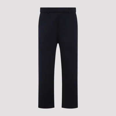 Prada Track Pants Polyester Belt Loops In Black