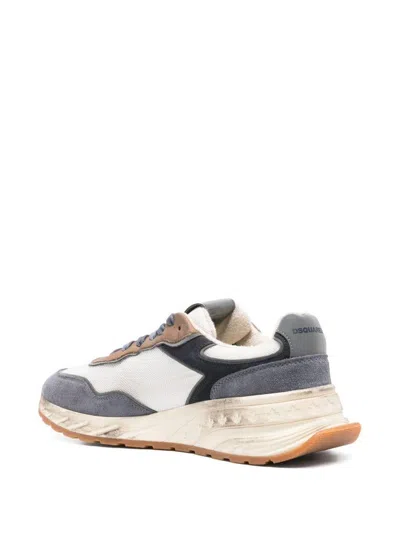Dsquared2 Sneakers Sprinter In Grey Suede