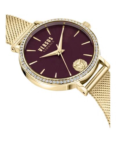 Versus Versace Mar Vista Crystal Bracelet Watch