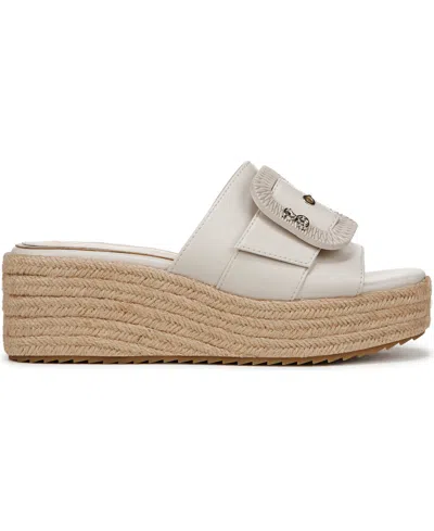 Sam & Libby Women's Crysta Buckle Platform Wedge Sandals