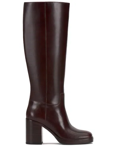 Vince Camuto Women's Gibi Wide-calf Platform Knee-high Boots