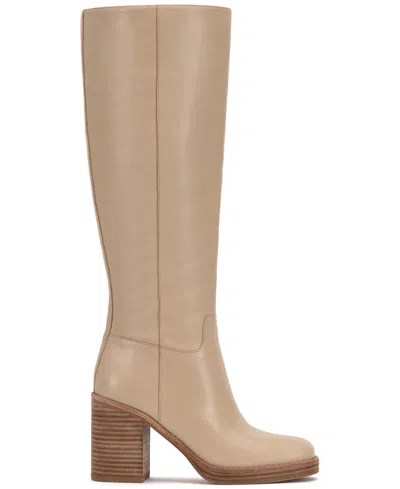 Vince Camuto Women's Gibi Wide-calf Platform Knee-high Boots
