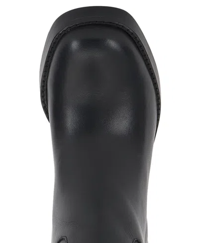 Vince Camuto Gibi 4 Womens Extra Wide Calf Leather Knee-high Boots