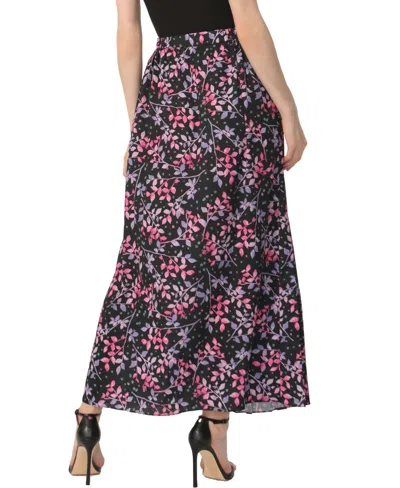 Kimi & Kai Women's Print Box Pleat Maxi Skirt