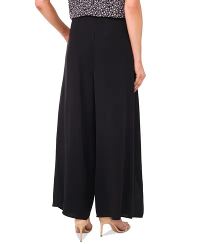 Cece Women's High-rise Side-overlap Self-tie Pants In Blue