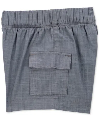 Carter's Baby Boys Cotton Button-down Shirt & Shorts, 2 Piece Set In Multi