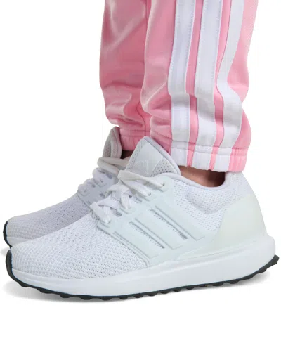 Adidas Originals Toddler & Little Girls Tricot Long-sleeve Essential 3-stripe Tricot Track Jacket & Pants, 2 Piece Se In Pink