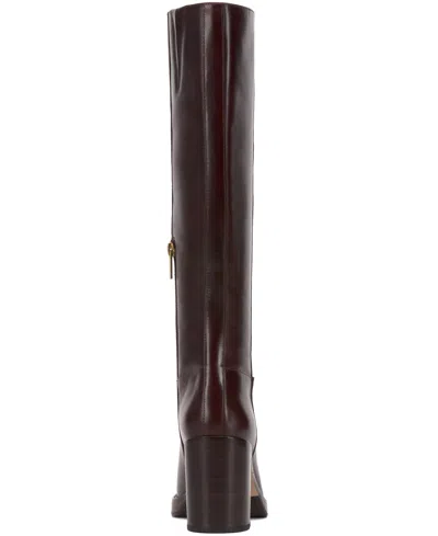 Vince Camuto Womens Zipper Man Made Knee-high Boots