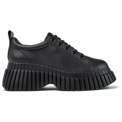 Camper Pix Bcn Lace-up Derby Shoes In Black