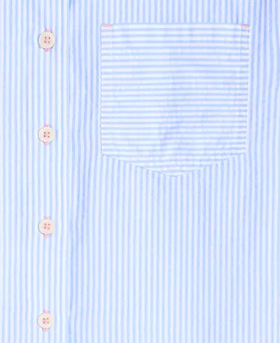 Epic Threads Little & Big Girls Cotton Seersucker Shirt, Exclusively At Macy's