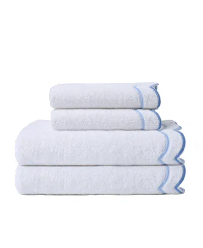 Peri Home Scallop 4-piece Towel Set