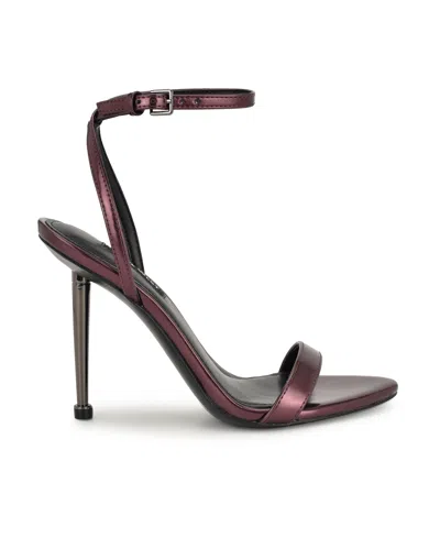 Nine West Women's Reina Ankle Strap Stiletto Sandals