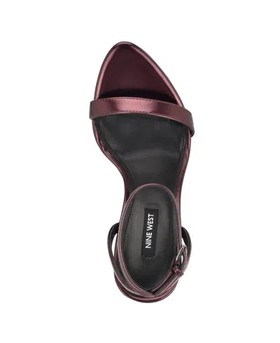 Nine West Women's Reina Ankle Strap Stiletto Sandals