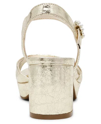 Anne Klein Women's Piper Platform Block Heel Dress Sandals