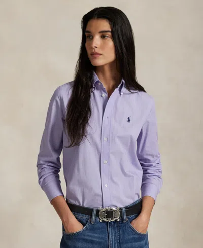Polo Ralph Lauren Women's Stretch Slim Fit Cotton Shirt