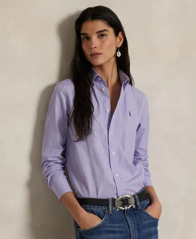 Polo Ralph Lauren Women's Stretch Slim Fit Cotton Shirt