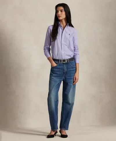 Polo Ralph Lauren Women's Stretch Slim Fit Cotton Shirt