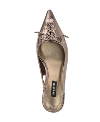 Nine West Women's Anora Lace-up Slingback Pumps