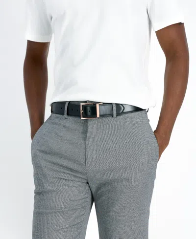 Kenneth Cole Reaction Men's 2-in-1 Reversible Feather Edge Dress Belt