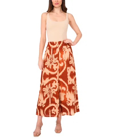 Sam & Jess Women's Cropped Pull-on Wide-leg Pants