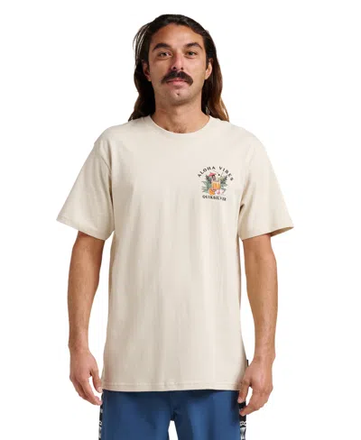 Quiksilver Men's Hi Aloha Vibes T-shirt In White