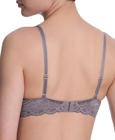 Natori Women's Feathers Lace Contour Underwire Plunge Bra 730023